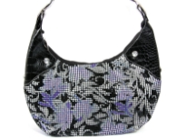 Printed Metal Mesh Handbag