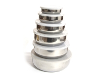 Stainless Steel Bowl Set with Lid