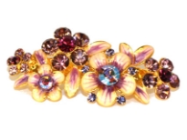 Plum Blossom Hair Barrette