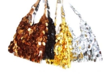 Hand Beaded Sequin Bag