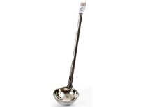 Stainless Steel 8 Oz. measuring ladleThickness: 0.9 mmWeight: 145 gmsLength: 14.5 inches