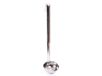 Stainless Steel 4 Oz. measuring Ladle.Thickness: 0.9 mmWeight: 110 gms.Length: 14 inches