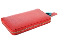 This is a perfect wallet for women. Zip around womens wallet with 8 credit card slots, 3 compartments, one zipper section for privacy/coins. 