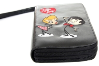 I Love Lucy licensed double all round zipper organizer wallet.