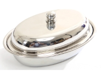 Stainless Steel Oval Dish