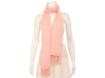 100% viscose woven shawl. Can be used as a headgear, scarf or a shawl to wrap around shoulders. Imported.