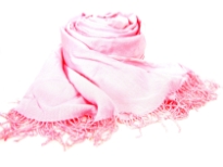 Rayon Pashmina Shawl with beaded fringes.