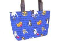 Dog Picture Denim Bag<br>Made in USA