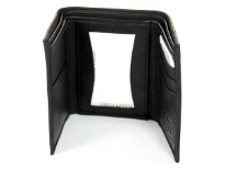 Carry your money in style. This is a leather trifold double bill mens wallet. As this is genuine leather, please be aware that there will be some small creases and nicks in the leather but the wallet are all brand new. 