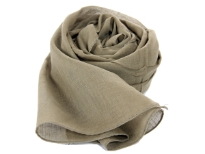 100% cotton solid color scarf