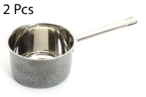 Professional and home cooks alike know the work that goes into making a good sauce - from mixing and stirring to simmering and pouring. Trust our 2 Quart Stainless Steel Covered Sauce Pan to get those jobs done. A true stainless steel construction provides even heat distribution, and an ergonomic cast stainless steel handle, riveted for extra support, provides a comfortable grip. When it comes to stirring, the sauce pans rounded interior corners make it easy to reach every drop of sauce. Made of premium 18/10 stainless steel and compatible with all cooktops, this sauce pan was specially designed to withstand repeated use even in the busiest kitchens!