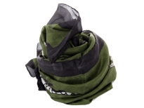 Animal print square silk scarf