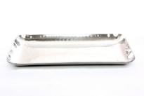 Hammered Stainless Steel Rectangular Tray