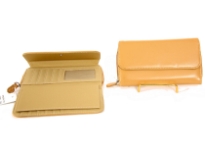 PVC Ladies check book Wallet