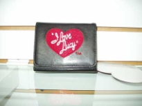 I Love Lucy Heart Wallet made with PU (Polyurethane).