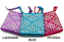 Cross body bags with Rhinestones