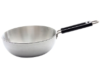Aluminum 9 inches Wok