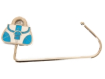 Handbag Hanger with detailed Purse ornament.