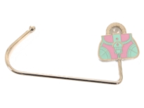 Handbag Hanger with purse detail.