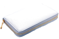 PVC all round zipper ladies wallet.