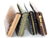 Perfect wallet for women with zip around at three sides. 8 credit card slots, 3 compartments, one zipper section for privacy/coins.