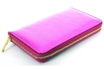 PVC all round zipper ladies wallet