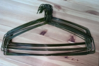 Heavy Duty 11.5 Gauge Wire Hangers for Suits, Jackets and Drapery. Perfect for heavy jackets, drapery, bedspreads and other heavy garments.