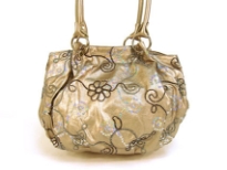 Sequined & Embroidered PU Special Occasion Handbag