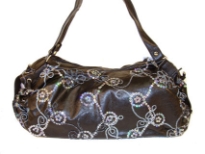 Sequined & embroidered PU Special Occasion Handbag