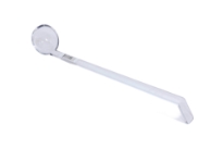 Clear Polycarbonate Plain Handle Serving Ladle.