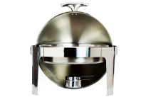 Six Litre Round Roll Top Chafer