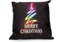 Christmas Sofa Cushion with LED lights. Batteries not included.