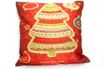 Christmas Sofa Cushion with LED lights. Batteries not included.