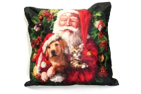 Christmas Sofa Cushions with LED lights. Batteries not included.