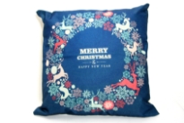 Christmas Sofa Cushion with LED lights. Batteries not included.