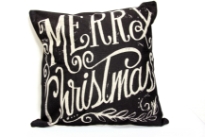 Christmas Sofa Cushion with LED lights. Batteries not included.