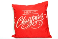 Christmas Sofa Cushion with LED lights. Batteries not included.