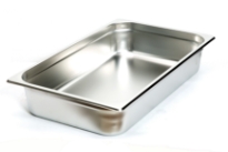 Stainless Steel Full size 4" x 24 Gauge Food Pan NSF