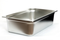 Stainless Steel Full size x 6" x 24 Gauge Food Pan NSF
