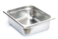 Stainless Steel 1/2 x 4" x 24 Gauge Food Pan
NSF