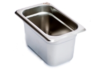 Stainless Steel 1/9 x 4" x 24 Gauge Food Pan
NSF