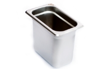 Stainless Steel 1/9 x 6" x 24 Gauge Food Pan
NSF