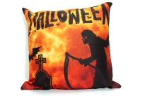 Halloween sofa Cushion with LED lights. Batteries not included.