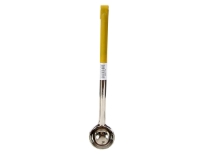 Stainless Steel Color Coded Measuring Ladle 1 Oz. YellowThickness: 0.9 mmWeight: 60 gmsLength: 12 inches