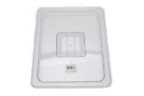 Clear Polycarbonate 1/2 size solid cover. NSF