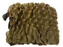 Crinkled Triple Tone 100% polyester scarf.