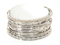 Metal Bangles (13 pieces set)