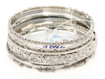 Metal Bangles ( 9 pieces set)