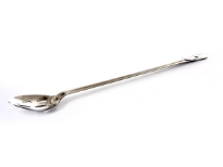 Stainless Steel 21 inches Slotted Basting Spoon.<br>
Thickness: 1.4 mm <br>
Weight: 172 gms.
