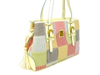 Designer Inspired Peace Sign Patch Handbag